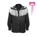 Miniatyrbild 1 av 5: Movie Barbie Ken Cosplay Costume Halloween Fancy Dress Carnival Costume For Adults Kids -a Only shirt M