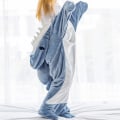 Pikkukuva 4 / 5: 83 tuuman haipeittohuppari makuupussipeitto aikuisille cosplay .i L