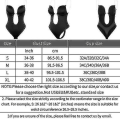 Pikkukuva 2 / 4: Naisten selkämyksettön Shapewear Syvä V-kaula vartalokuvanveistäjä mekkoon, jossa on matala selkä W -i black XL