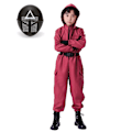 Miniatyrbild 1 av 10: Xbi- Squid Game 2 Barnkläder med Mask Clothes+mask Clothes+triangular mask 140