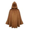 Miniatyrbilde 2 av 5: Cos Middeleeuwse Retro Cape met Capuchon Mocka Cape Halloween Feest Kostuum Cape blue M