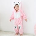 Miniatyrbillede 1 af 2: Mub- MICHLEY Design dit eget design Børne Flannel Rompers Drenge Hættetrøje Tøj Heldragt Dyr Baby Kostume ASD15 100CM