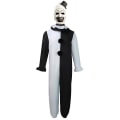 Miniatyrbild 1 av 5: Terrifier 2 Joker Costume For Kids Adult Halloween Terrifier 2 Joker Cosplay Jumpsuit Mask -a Jumpsuit without mask(110cm)