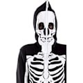 Miniatyrbilde 3 av 4: Halloween Skeleton Kostyme Jumpsuit Med Front Og Back Skeleton Bone Print For Kvinner -a S