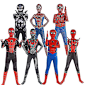 Pikkukuva 1 / 3: Halloween Expedition Miles Extraordinär Spider Spider! Xia Tight Fitting Elastic Spot Cos Animation Kläder. Miles 150 Iron Man Joins Hands 180