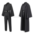 Miniatyrbilde 1 av 7: Mub- Obi wan Kenobi Premium Quality Cosplay Kostyme  svart Jedi Robe fra Star the Wars for Lightsaber Dueling Black L