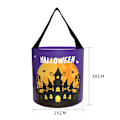 Pikkukuva 6 / 7: Mub- Uusi Halloween-karkkipussi, kannettava kurpitsakarkkipussi, juhlien erikoistarjous, erikoinen Halloween-pussi Brown