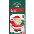 Miniatyrbillede 2 af 2: Mub- Jul barn jul byggsten legetøj gaver Santa Claus