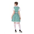 Miniatyrbilde 4 av 5: Kvinners Dirndl Midikjole Dirndl Kjole 3-delt Kostymekjole Sett Inkludert Blonder Dirndl Forkle Kostyme Mote For Ølfestival -a Green S