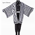 Miniatyrbillede 1 af 3: Anime Demon Slayer: Kimetsu No Yaiba Zenitsu Giyu Tanjirou Kamado Nezuko Cosplay Kvinder Børn Mænd Kimono Uniform Cosplay Kostume Høj Kvalitet -a Iguro Obanai Adult M