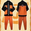 Miniatyrbillede 1 af 5: Kakashi Cosplay Kostume Uzumaki Tøj Shippuden Andet Uniform Og Hovedbånd Kunai Voksen Halloween Tøj Jul -a Suit-c One size