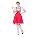 Pikkukuva 2 / 5: Naisten Oktoberfestin asu Saksan Dirndl-mekko Asumekko Baijerin karnevaalijuhlat Haoyi -a Red M