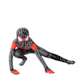 Pikkukuva 1 / 7: Mub- Punainen ja musta Spiderman-asu Spider Man -asu Spider-man-asut lapsille Lapset Spider-Man-roolileikkivaatteet halloween-asu C 110
