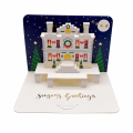 Miniatyrbild 11 av 11: Mub- 2023 julhälsningskort tredimensionellt gratulationskort julklapp välsignelsemeddelande handskrivet tackkort Julgran