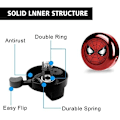 Pikkukuva 3 / 5: Lastenpyörän kello lapsille Pojat Taaperot, alumiinipyörä .4 spider man(right)