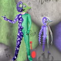 Pikkukuva 3 / 3: Garten Of Banban Cosplay -asu lapsille - Garden Of Banban -asuasu lapselle - Evil Banban -pelin asu - Halloween-naamiovaatteet -a 02 140
