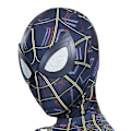 Miniatyrbillede 1 af 5: Spider-Man sort maske Cosplay - barn