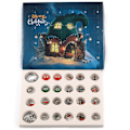 Miniatyrbillede 1 af 8: Ny juleoverraskelse Blind Box Armbånd Julekalender 24 Kalender Nedtælling Gaveæske .C 1