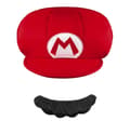 Super Mario Kostyme Lue og Mustasje . multicolor