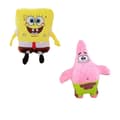 2 stk/lot 20cm Svampbob Patrick Star Plys Legetøj