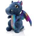 Miniatyrbillede 6 af 7: Mub- 5cm plys bamse simulation sød Jurassic lille flyvende drage dukke dinosaur plys legetøj Tyrannosaurus rex dukke barn gave 2