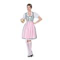 Pikkukuva 3 / 5: Naisten Oktoberfestin asu Saksan Dirndl-mekko Asumekko Baijerin karnevaalijuhlat Haoyi -a Green 2XL