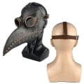 Miniatyrbilde 4 av 5: Pestelege Reaper Cosplay Voksen Barn Karneval Halloween Kostyme Med Steampunk Maske_nn -a Red with mask L
