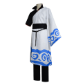 Pikkukuva 5 / 7: Mub- Tehtaan hinta Gintama Anime-asut Sakata Gintoki Cosplay-asu Miehet Kimono Halloween-vaatteet Pic L