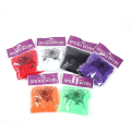 Miniatyrbilde 1 av 7: Mub- engros Halloween Spider Webs Stretch Cobwebs med 2 plastspindler for Halloween innendørs utendørs dekorasjoner green