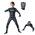 Pikkukuva 1 / 5: 2022 Musta Pantteri Bodysuit Cosplay-asujuhlahaalari Aikuiset Lapset Halloween-asu -a 150(140-150CM)