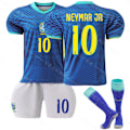 Pikkukuva 1 / 2: Mub- 2425 Brasilian vierasjalkapallopaita 10 NETMAR.JR XS