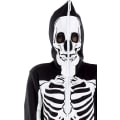 Miniatyrbilde 3 av 4: Halloween Skeleton Kostyme Jumpsuit Med Skjelettbeintrykk Foran Og Bak For Kvinner -a XS