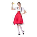 Pikkukuva 5 / 5: Naisten Oktoberfestin asu Saksan Dirndl-mekko Asumekko Baijerin karnevaalijuhlat Haoyi -a Red S