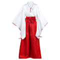 Miniatyrbild 2 av 5: Inuyasha Rustom Cos Dräkt Häxadräkt Japansk Kimono Kvinnlig Kläder Sekundär Anime Kläder i antik stil Anime Kläder M