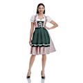 Pikkukuva 2 / 5: Naisten Oktoberfestin olutneitoasu, baijerilainen perinteinen Dirndl-mekko .q Dark Green M