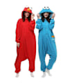Pikkukuva 1 / 3: Aikuisten Sesame Street -evästeasu - pyjama-asu Red M