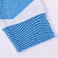 Pikkukuva 3 / 4: Mub- Bomullsstickad tröja jul ny tecknad snögubbe älgull rundhals bomull linnetröja blue L