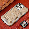 Miniatyrbild 2 av 5: RMBMAX Fodral för iPhone 13 Pro Max 6,7 tum Magnetiskt PU-läder + TPU-telefonskal med Ställ Multicolor Slate Grey