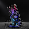 Miniatyrbild 4 av 5: TPU+PU Läder Flip Fodral För Xiaomi Redmi 14C 4G/14R 5G/Poco C75 4G Mönstertryckt Multicolor Style G