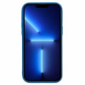Miniatyrbilde 2 av 5: For iPhone 13 Pro Telefondeksel Støvtett Telefonskall Matt Myk TPU (Presis Utsparing for Bakre Linse) Sapphire