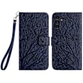 Miniatyrbillede 1 af 5: Beskyttende læder telefoncover med stativ og pung til Samsung Galaxy S23 FE Multicolor Style A