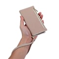 Miniatyrbillede 5 af 5: Til iPhone 15 Plus Cover Lynlåslomme Litchi Tekstur PU Læder Telefon Cover med Rem Multicolor Style C