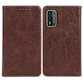 Miniatyrbillede 1 af 5: For Nokia XR21 Business Style Kalvetekstur Læder Telefonetui Magnetisk Lukning Standpung Taske Multicolor Style G