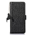 Miniatyrbild 5 av 5: För Huawei Nova Y91 4g/enjoy 60x Phone case Rfid Blocking Läder Litchi Texture Stand Cover Black