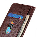Miniatyrbillede 4 af 5: Til Samsung Galaxy A06 Stand Case Split Læder Litchi Tekstur Wallet Telefon Cover Multicolor Style D