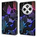 Miniatyrbild 1 av 5: TPU+PU Läder Flip Fodral För Xiaomi Redmi 14C 4G/14R 5G/Poco C75 4G Mönstertryckt Multicolor Style G