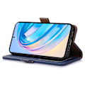 Miniatyrbild 3 av 5: För Huawei Nova Y91 4g/enjoy 60x Phone case Rfid Blocking Läder Litchi Texture Stand Cover Sapphire
