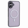 Miniatyrbild 1 av 5: X-LEVEL Crystal Clear Series Skal för iPhone 16 Plus TPU+PC Telefonskydd Kompatibelt med MagSafe- Multicolor Grey