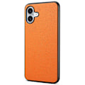 Miniatyrbild 1 av 4: Läderöverdraget PC+TPU Anti-Scratch Telefonskal för iPhone 16 Plus Multicolor Style A