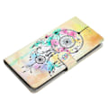 Miniatyrbillede 4 af 5: PU Læder Wallet Cover med Mønsterprint og Flip Stand til Xiaomi Redmi Note 12S 4G Multicolor Style H